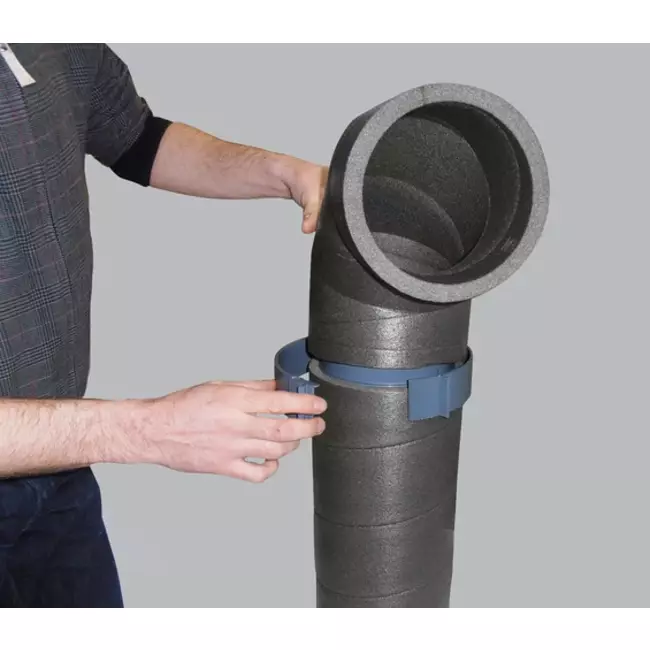 Ubbink Aerfoam koppelstuk 125 mm
