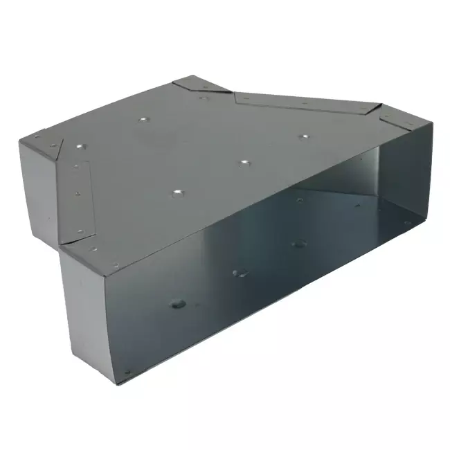 Verloopstuk 220x80 mm naar 170x80 mm tbv instortkanaal