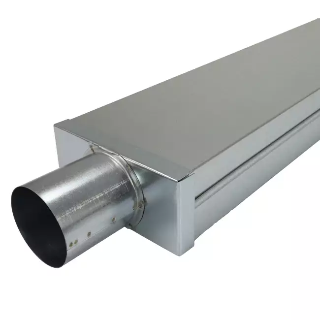 Deksel 170x80 mm met aansluiting diameter 80 mm tbv instortkanaal