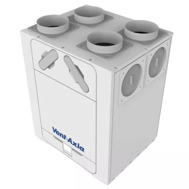 Vent-Axia WTW wandunit Econiq 350L links - 350 m³/h
