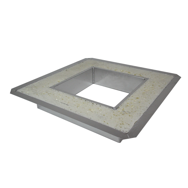 DOS-G geïsoleerde aluminium dakopstand 400x400
