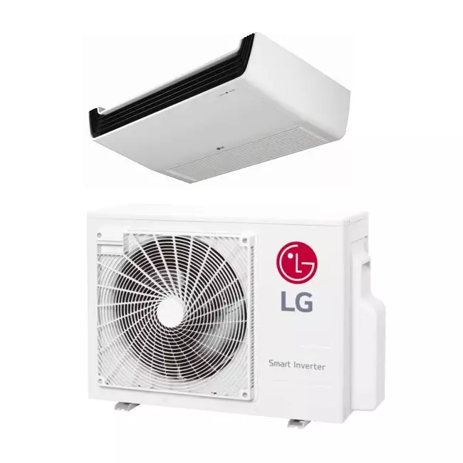LG Plafond onderbouw Inverter airco UV24F-Compact R32 6,8 kW set