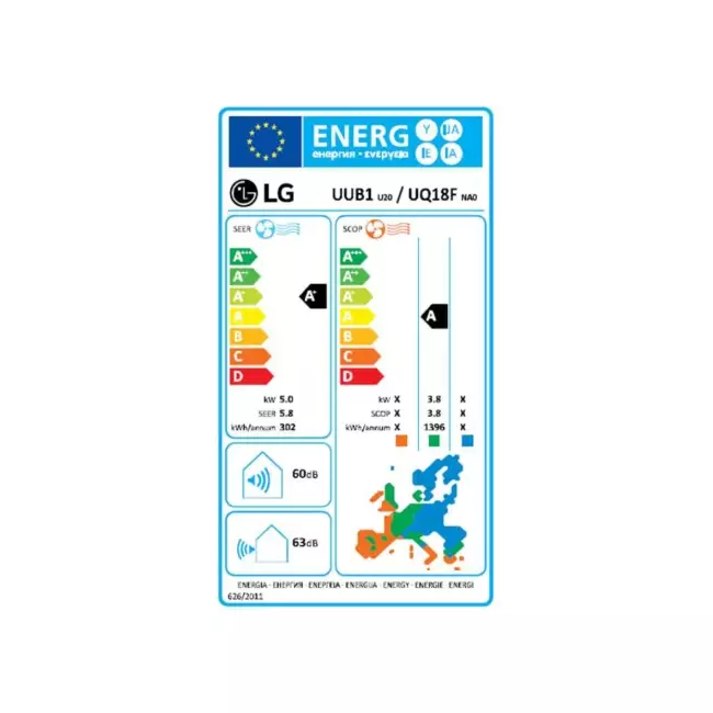 LG airco binnenunit Console Wand model R32 4,6 kW