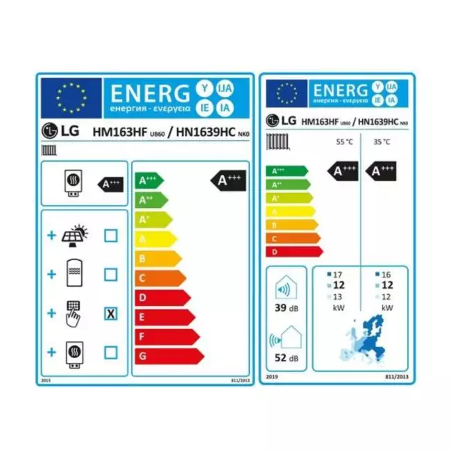LG Therma-V Monobloc warmtepomp 3 Fase R290 16,0 kW