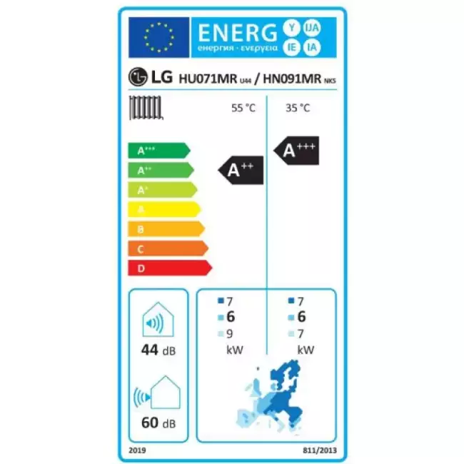 LG Buitenunit Therma-V warmtepomp 7,0kW R32