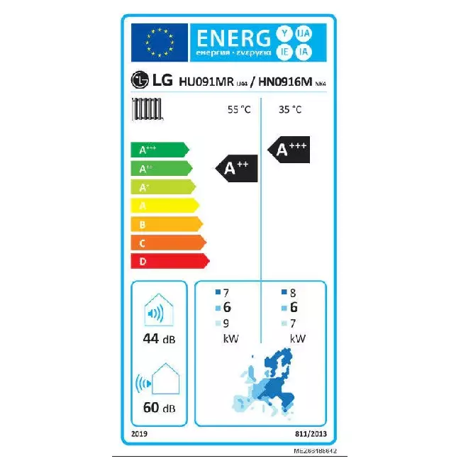 LG Buitenunit Therma-V warmtepomp 9,0kW R32