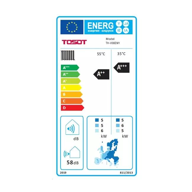 Tosot by GREE Versati IV Monobloc warmtepomp 230v R32 6 kW