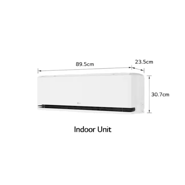 LG airco binnenunit DUALCOOL Premium R32 3,5 kW