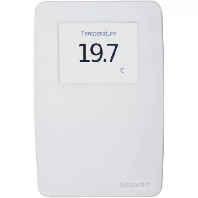 Senseair tSENSE CO2 – temperatuur en luchtvochtigheid meter met 0-10V uitgangssignaal