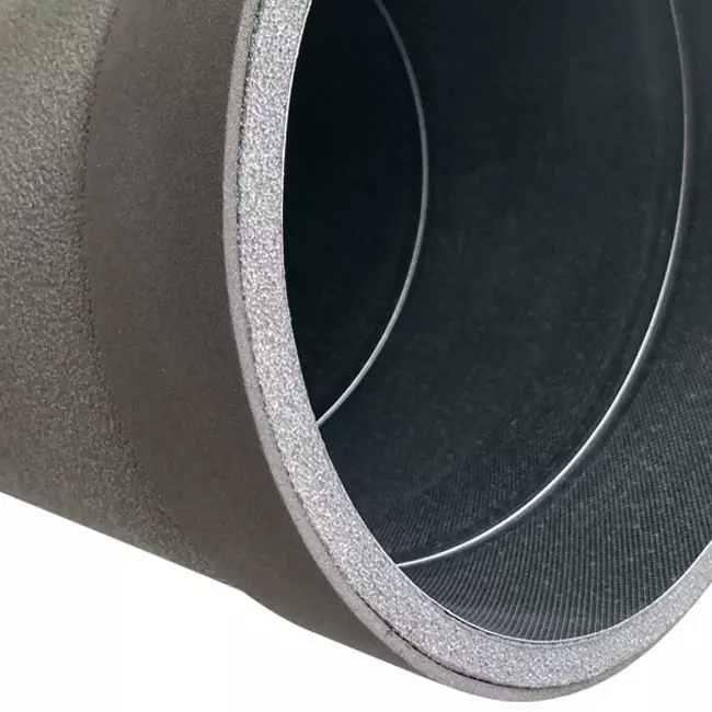 Thermoduct geïsoleerde spirobuis - diameter 125 mm - 2000 mm - 9 mm isolatielaag