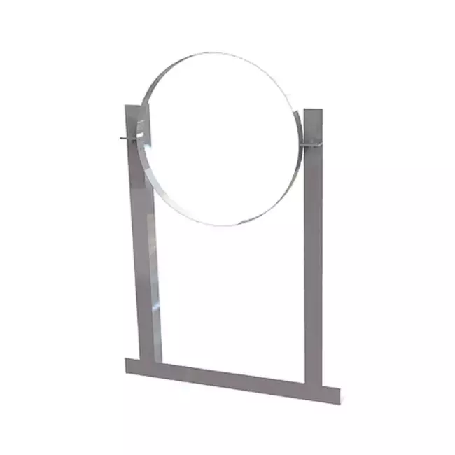 Aluminium dakbeugel voor spirobuis diameter 125mm