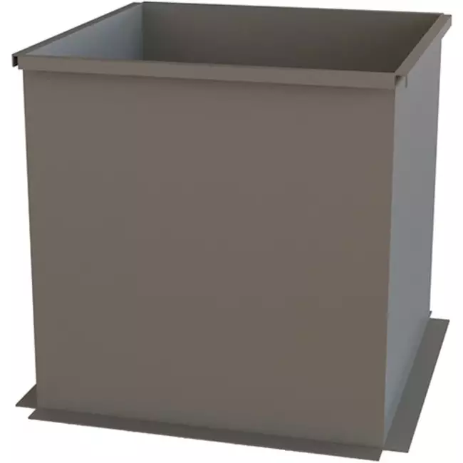 Alfa Compact alu plakplaat hellend 400mm (2 - 60 graden) (geisoleerd)