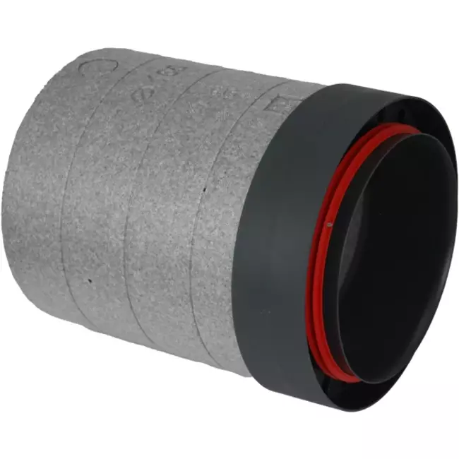 Geïsoleerde ventilatiebuis EPS 1 meter diameter 160mm