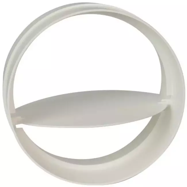 Ronde kunststof terugslagklep diameter: 125mm AV125