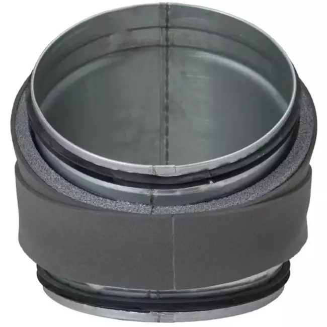 Thermoduct geïsoleerde bocht 30 graden diameter 400 mm