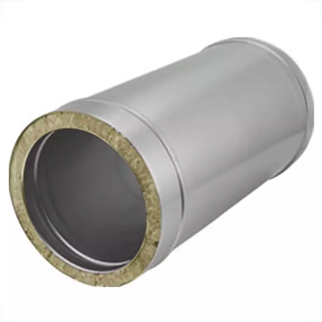 DW diameter 130 mm (130/180) buis L500 I316L/I304 (D0,5/0,6)