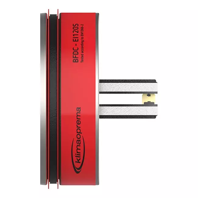 Brandvlinderklep rond 100 mm - E-BFDC EI120S 100