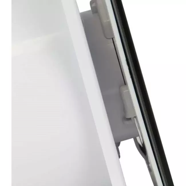 Badkamer ventilator Ø 100 mm met timer en vochtsensor - glazen front satijn goud