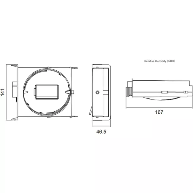Duco Focus vocht regelklep 50m3/h