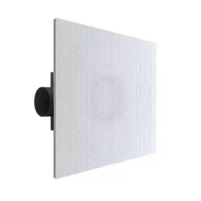 Geperforeerd instelbaar plafondrooster voor toevoer 594x594 - geïsoleerd plenum zijaansluiting Ø 160 mm