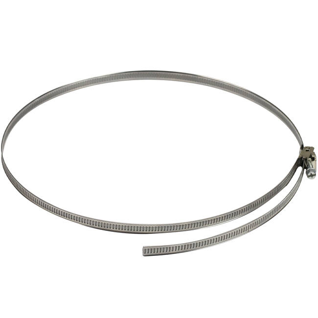 RVS slangenklem 60mm diameter 165mm - PCSS60-165