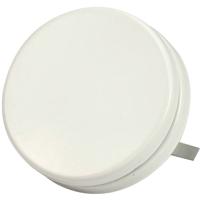 Ventilatie toevoer ventiel 100mm met metaal klemveren - SAV-C100 RAL9010