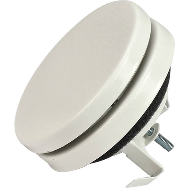 Ventilatie toevoer ventiel 100mm met metaal klemveren - SAV-C100 RAL9010