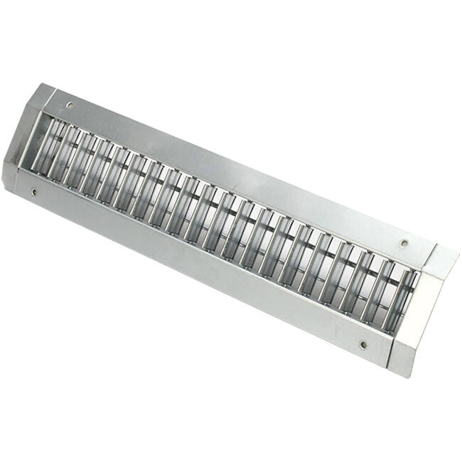 Kanaalrooster dubbel instelbaar  325x75mm voor buis 160 tot 400mm - DGS-DB325x75