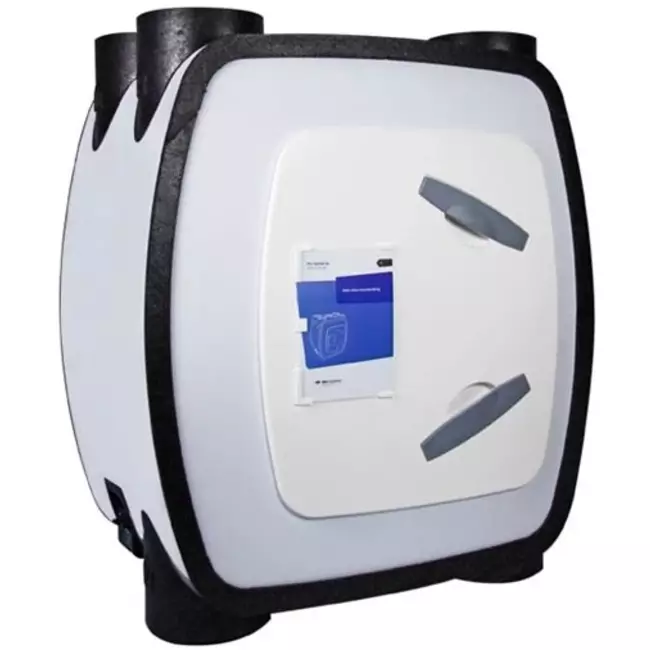 Itho Daalderop WTW HRU ECO 350 unit LP RFT Laagbouw 350 m³/h - perilex stekker