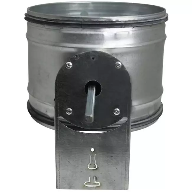 Motorbediende regelklep Ø 100mm voor spirobuis
