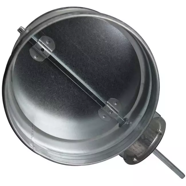 Motorbediende regelklep Ø 100mm voor spirobuis