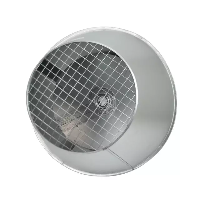 Deflectorkap rond 200 mm sendzimir verzinkt