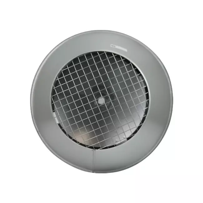 Deflectorkap rond 200 mm sendzimir verzinkt