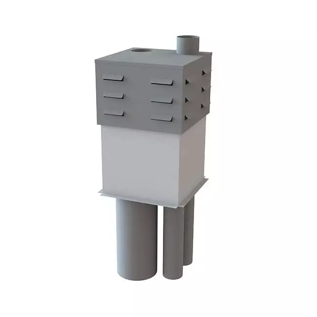 Alfa Compact (losse top) links zonder riool (WTW160, RGA80, LT80)