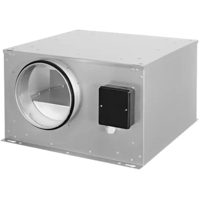 Ruck geïsoleerde boxventilator ISOR met EC-motor 570 m³/h diameter 160 mm - ISOR 160 EC K 01