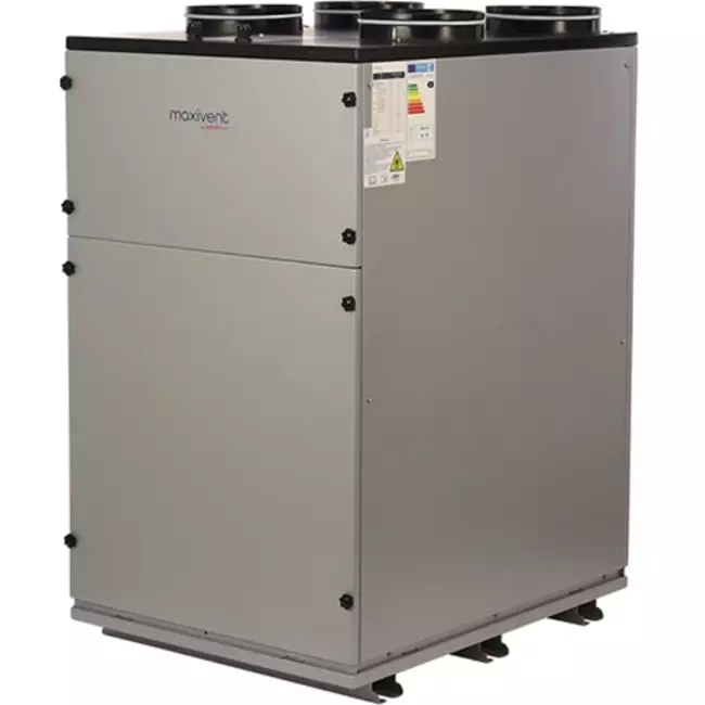 Maxivent by Econox HP HRU 300 – WTW-unit met geïntegreerde warmtepomp