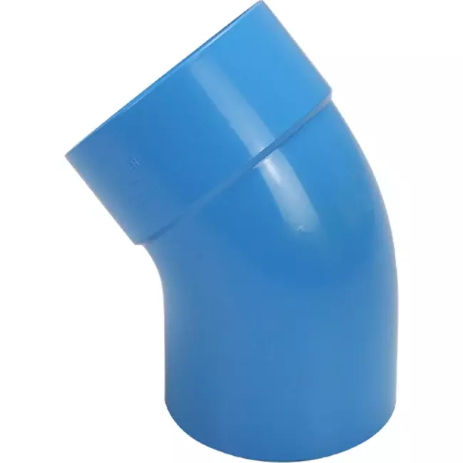 Wavin Ventiza bocht 45 graden PVC rond met diameter 160 mm M/S