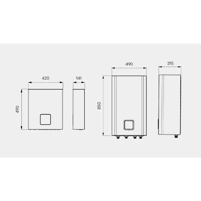 LG Hydrobox warmtepomp binnenunit R290 1 fase