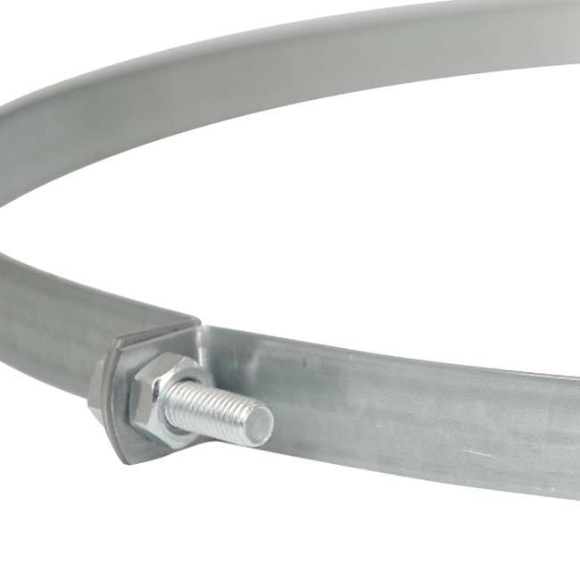 Beugel metaal 500mm zonder rubber - PCWOR500