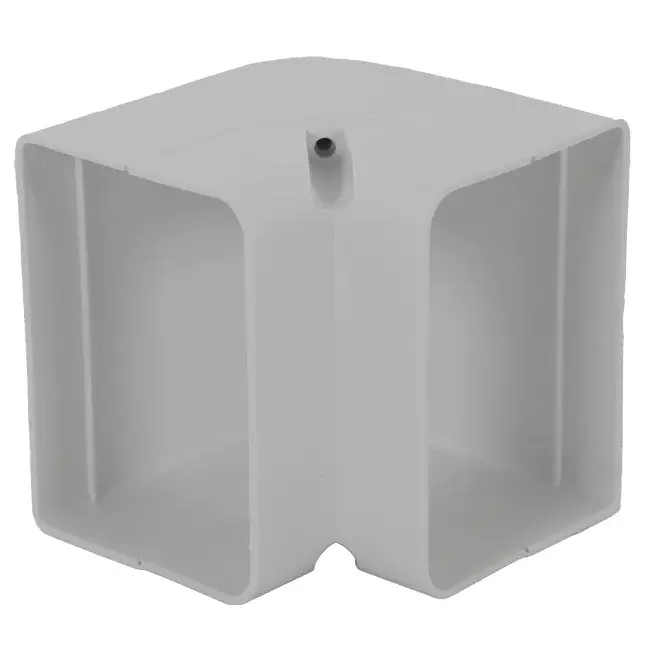 ClimaConnect binnenbocht voor montagekanaal 100 mm - RAL 9010