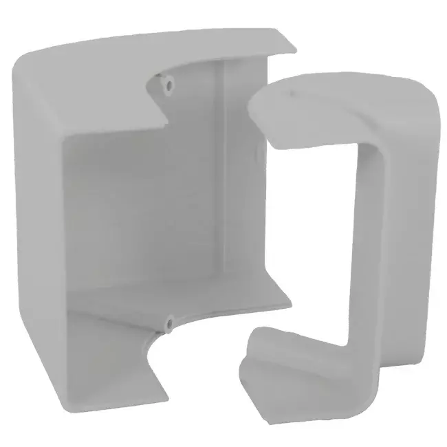 ClimaConnect binnenbocht voor montagekanaal 100 mm - RAL 9010