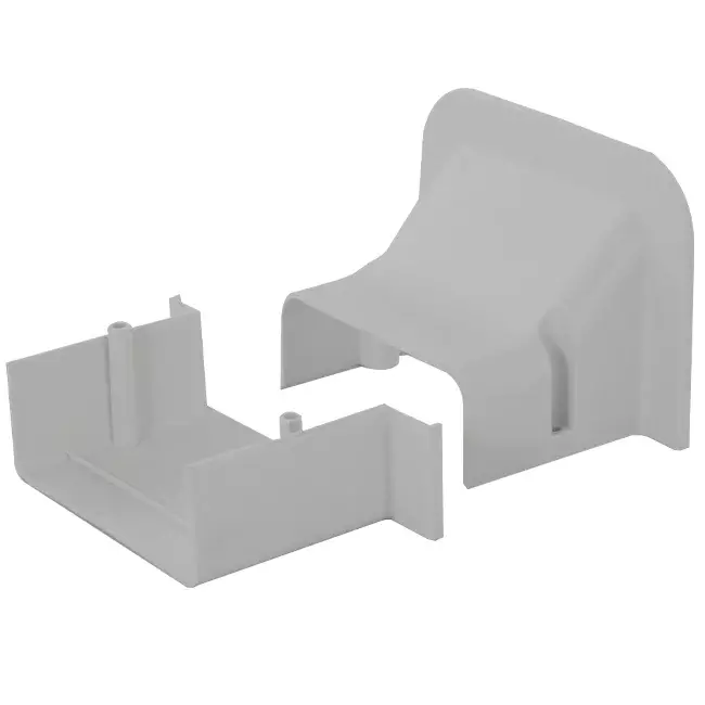 ClimaConnect muurrosette voor montagekanaal 100 mm - RAL 9010