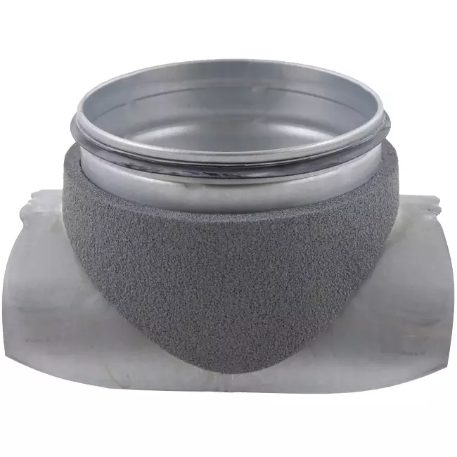 Thermoduct Zadelstuk 160 mm - 160 mm (90 graden)