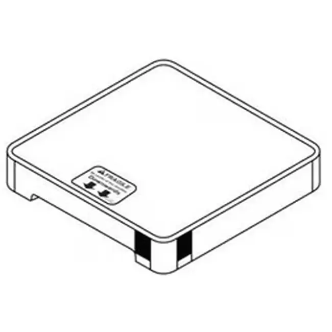LG cover plate voor Therma V binnenunit (bij verplaatste bediening)