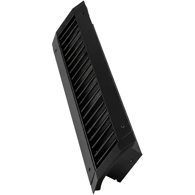 ClimaConnect kanaalrooster dubbel instelbaar 1025x125 mm voor buis 315 tot 900 mm - RAL 9005