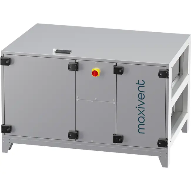 Maxivent WTW luchtbehandelingkasten met warmtewiel 1500 m3/h horizontaal horizontaal links - RHE 1500 H OOJL