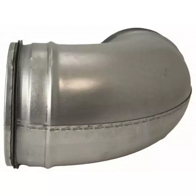 Ronde spiro bocht 90° Ø 125mm voor spirobuis
