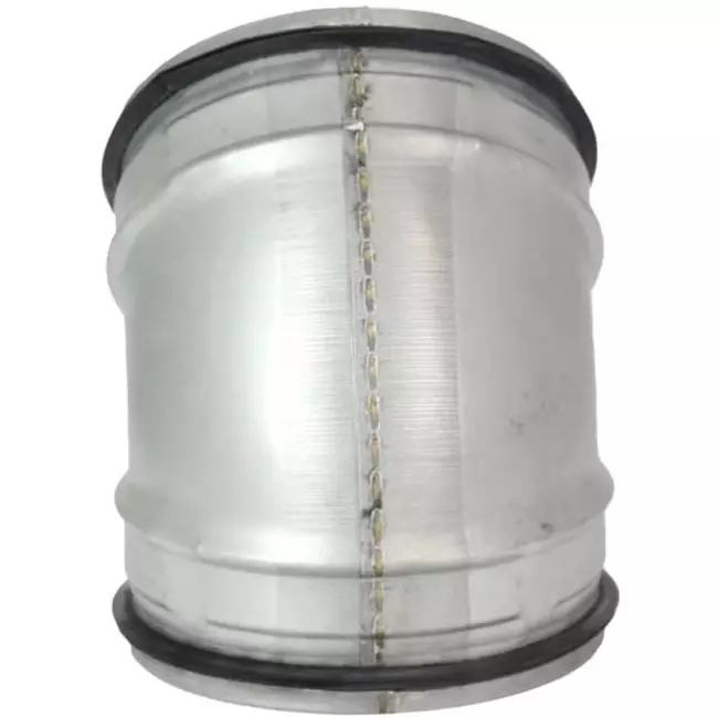 Korte ronde spiro bocht 45° Ø 150mm voor spirobuis