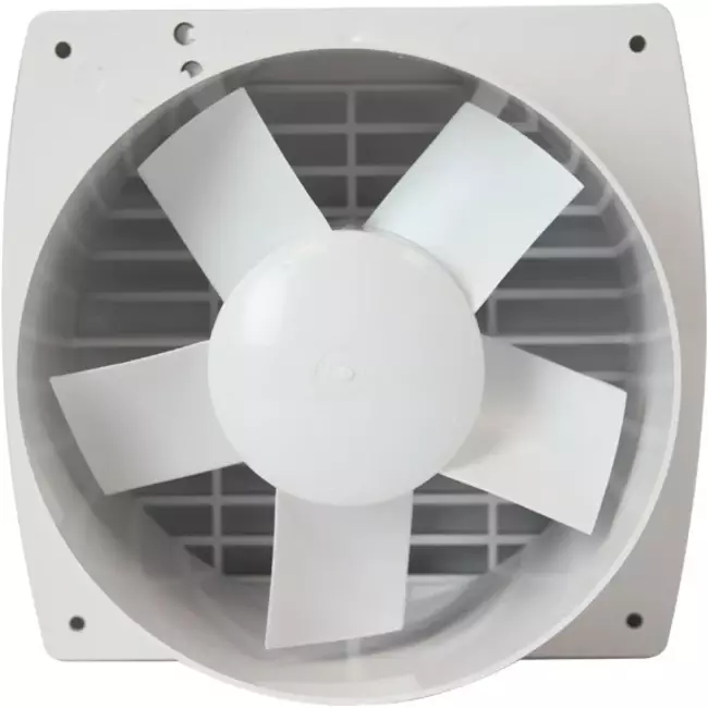 Badkamerventilator Ø 150 mm Zilver - Design T150S