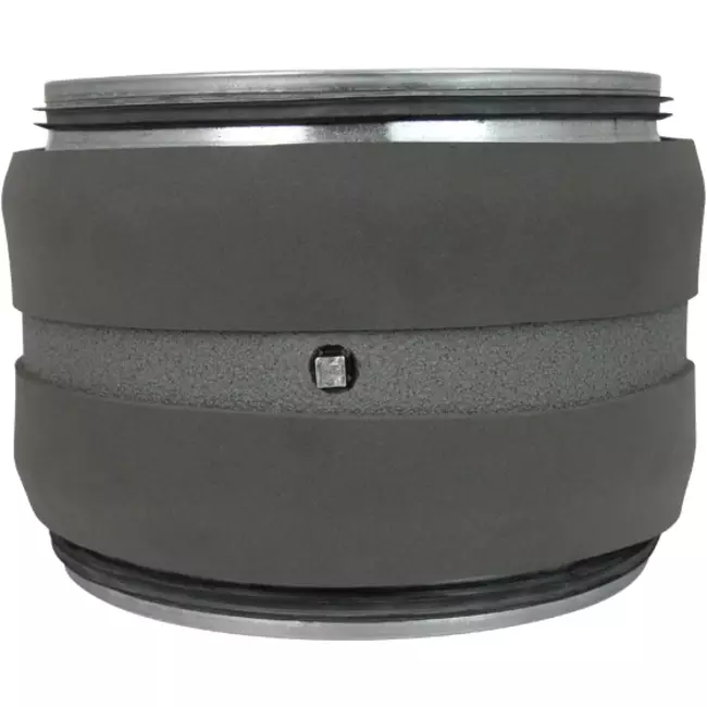 Thermoduct 13 mm handbediende regelklep diameter 180 mm geïsoleerd